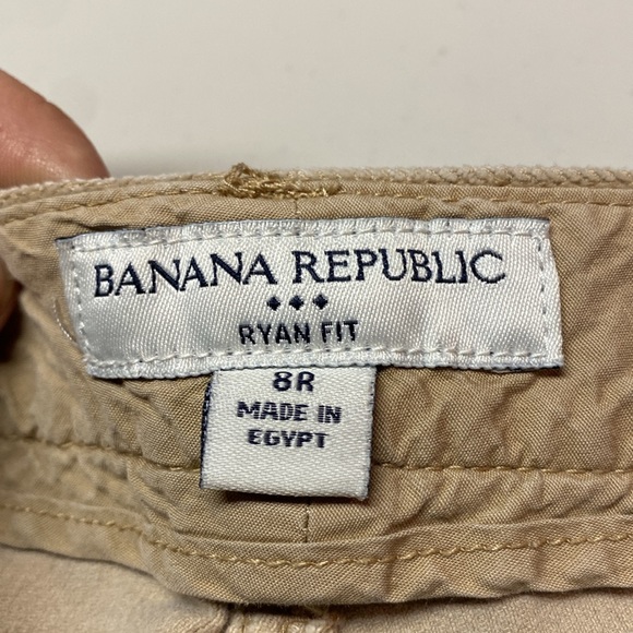 Banana Republic Ryan Fit Corduroy Flare Pants Women’s 8 regular Khaki Bootcut - Picture 4 of 12